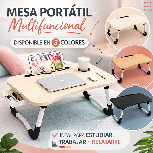Tu Mini Escritorio en cualquier rincon | Mesa Plegable 😍