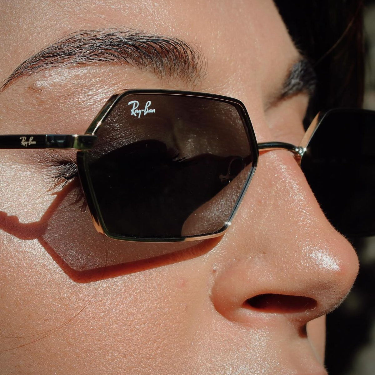 Lentes De Sol Octagonales 🎁Caja+Estuche+Paño 🎁